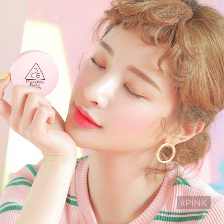 Phấn má hồng dạng nước 3ce blush cushion