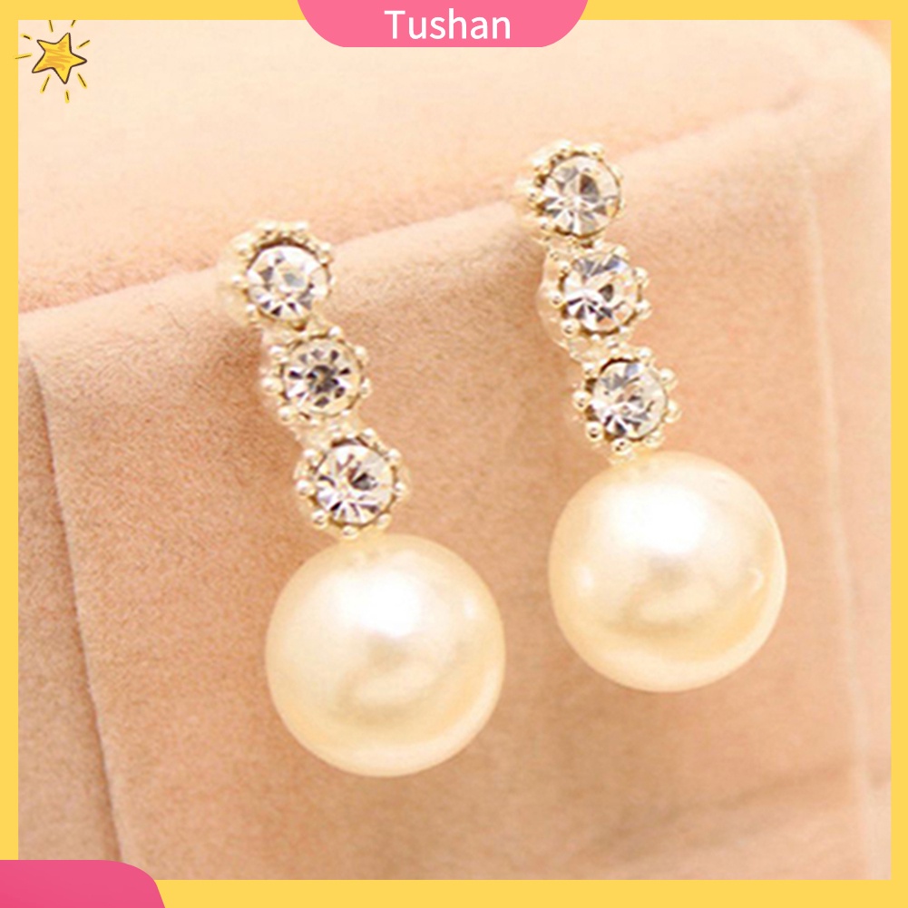 Khuyên tai đính ngọc trai thời trang dành cho nữ