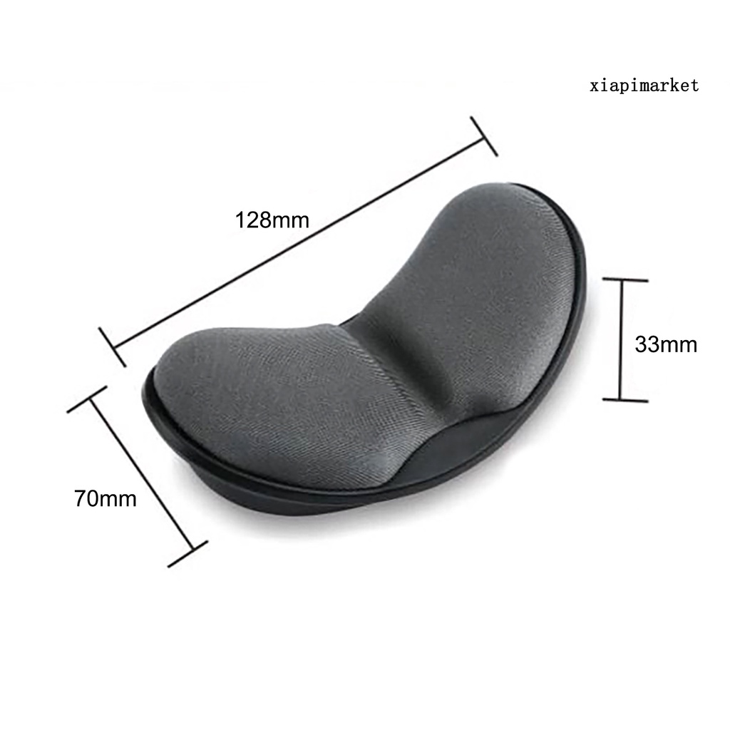 LOP_Wrist Rest Pad Anti-skid Non-fading Ergonomic Soft Computer Mouse Wrist Hand Rest Support for Office