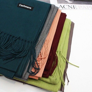 Khăn Choàng Cổ Cashmere Chất Len Mỏng Dệt Mịn
