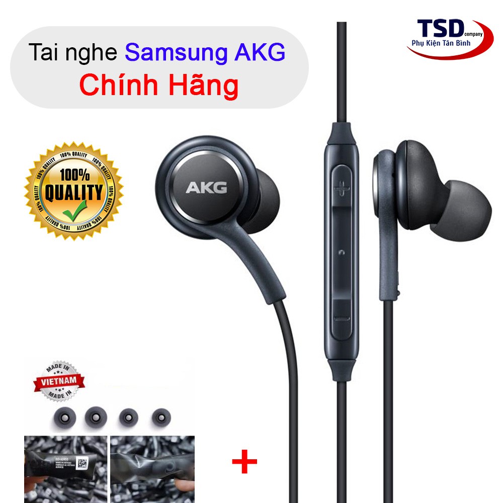 Tai Nghe AKG S8 , S8 Plus , S9 , S9 Plus , Note 8, Note 9 Chính Hãng Âm Thanh Cực Hay