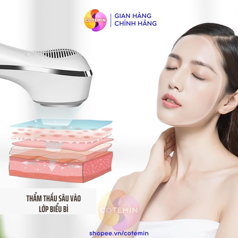 Búa Điện Di Nóng Lạnh Kết Hợp Ánh Sáng Sinh Học Hot And Cold Chính Hãng COTEMIN Bảo Hành 36 Tháng