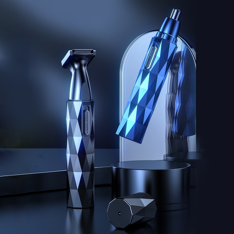 Máy cạo râu Cạo Râu / Lông Mũi / Tai 2 Trong 1 Đa Năng Có Thể Sạc Lại Cho Nam
