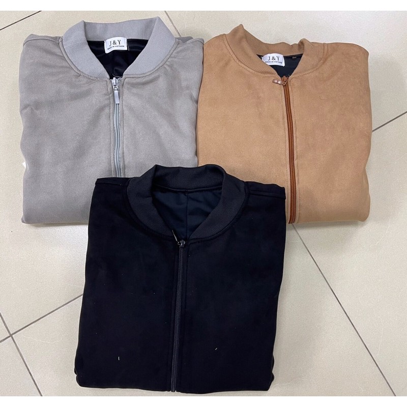 áo khoác nam da lộn