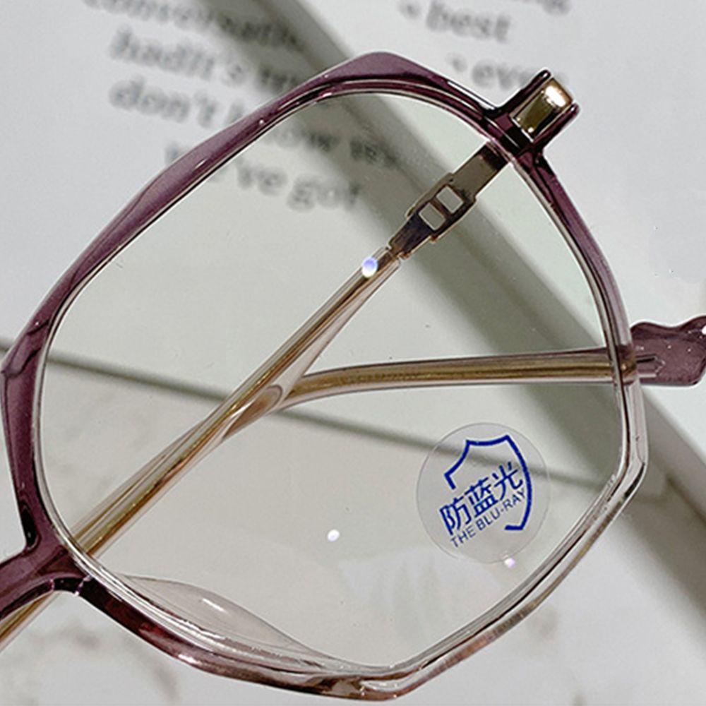 Mắt Kính Gọng Đa Giác Chống Ánh Sáng Xanh Thời Trang Ngọt Ngào