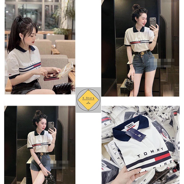 Áo tommy cổ bẻ nam nữ có Big Size Fear of god FOG X.store , phông Cotton mềm mịn Hè Hottrend 2022 1096