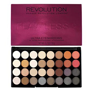 Bảng phấn mắt Revolution Flawless 2 Eyeshadow Palette 32 màu