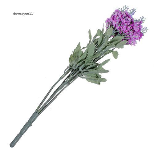 Bó hoa oải hương giả 10 bông trang trí tiệc cưới