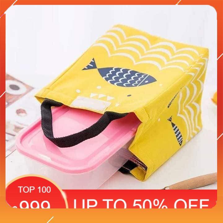 túi giữ nhiệt hình cá