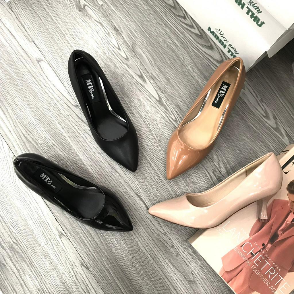 [shop giay minh thu] Giày VIP gót nhọn 5cm MT321