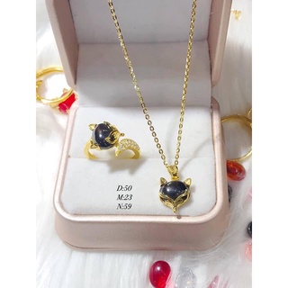 Bộ trang sức hàng Si xi vàng vàng