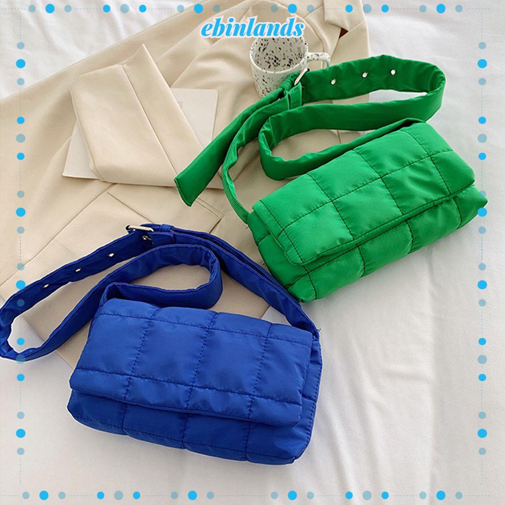 Túi Đeo Vai Cỡ Lớn Vải Cotton Họa Tiết Kẻ Sọc Thời Trang Cho Nữ