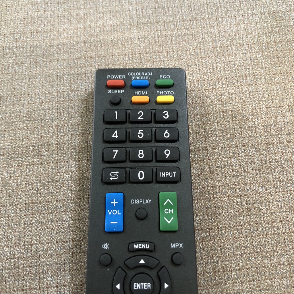Điều khiển tivi SHARP TV RM-L1238 đa năng - Dùng được cho các tivi sharp hiện nay - Tặng kèm pin và bảo hành 3 tháng