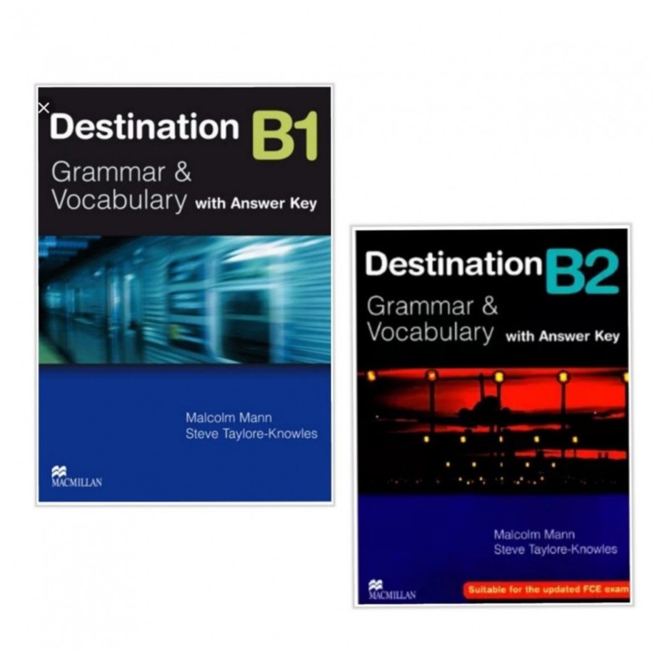 Sách - Combo 2 Cuốn Destination B1 & B2 Grammar and Vocabulary