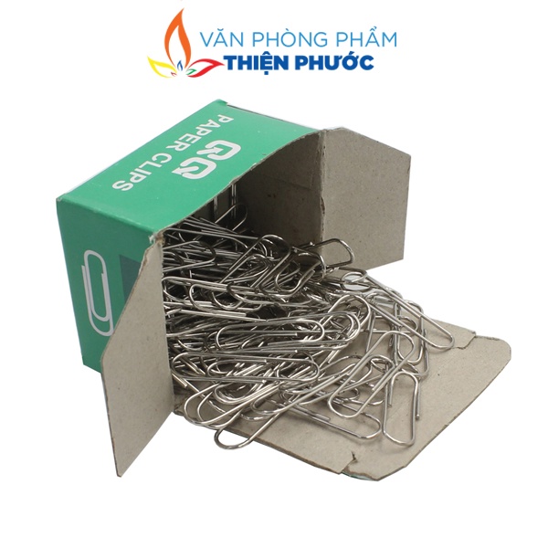 Ghim kẹp giấy tam giác C62/C32/C82 kim loại 100 kim - Ghim kẹp tài liệu A4 THIỆN PHƯỚC