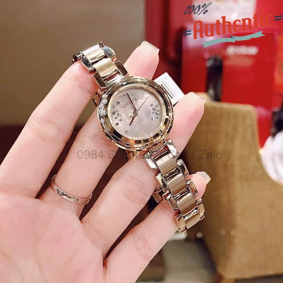 Đồng Hồ Nữ Citizen Carina Mother of Pearl Dial Ladies EM0463-51Y