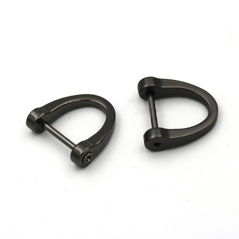 Set 10 Khóa Chữ D Thay Thế Chuyên Dụng Cho Thắt Lưng / Ví Da DIY