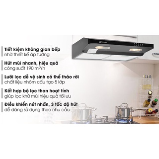 Máy hút mùi âm tủ Electrolux EFT6032K