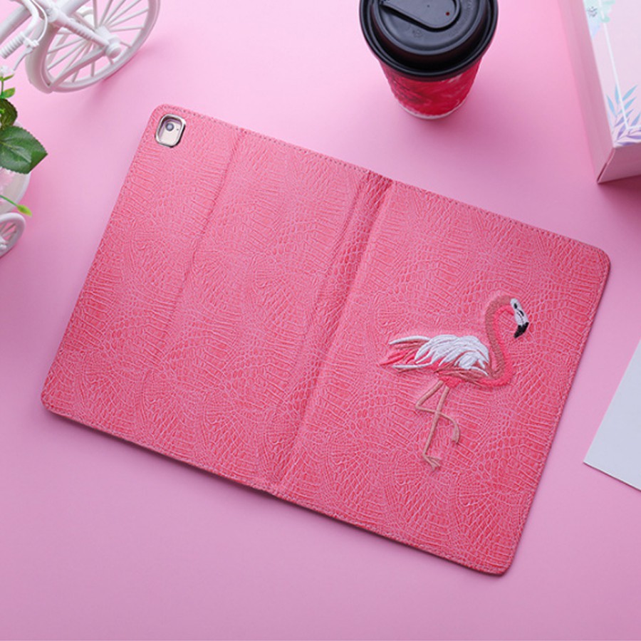 [Viền Silicone] Bao Da iPad,Ốp iPad Chim Hồng Hạc (S21) | BigBuy360 - bigbuy360.vn