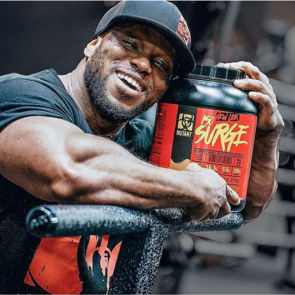 Mutant Iso Surge  Hỗ trợ tăng cơ giảm mỡ, 25g Whey Protein Isolate, 16.3g EAA, 5.5g BCAA