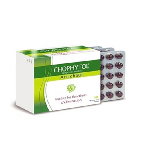 [ Hàng Pháp] Chophytol 200mg 180 viên giúp thông mật, lợi mật