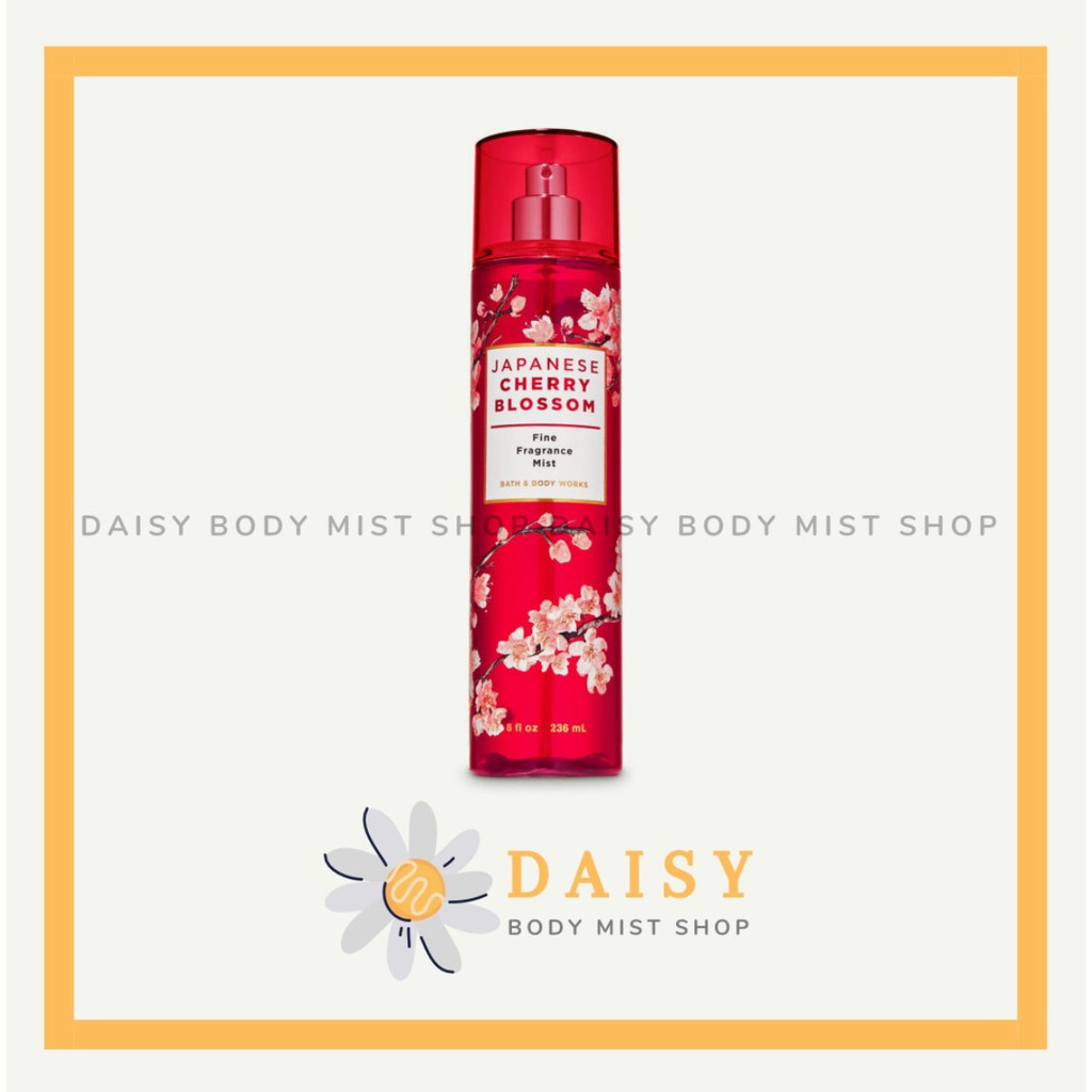 𝐃𝐚𝐢𝐬𝐲 𝐌𝐢𝐬𝐭 💜 Xịt toàn thân Body Mist Bath And Body Works - Japanese Cherry Blossom 30ml/50ml/100ml