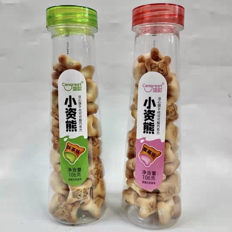 Bánh gấu nhân kem chai tháp - 106g