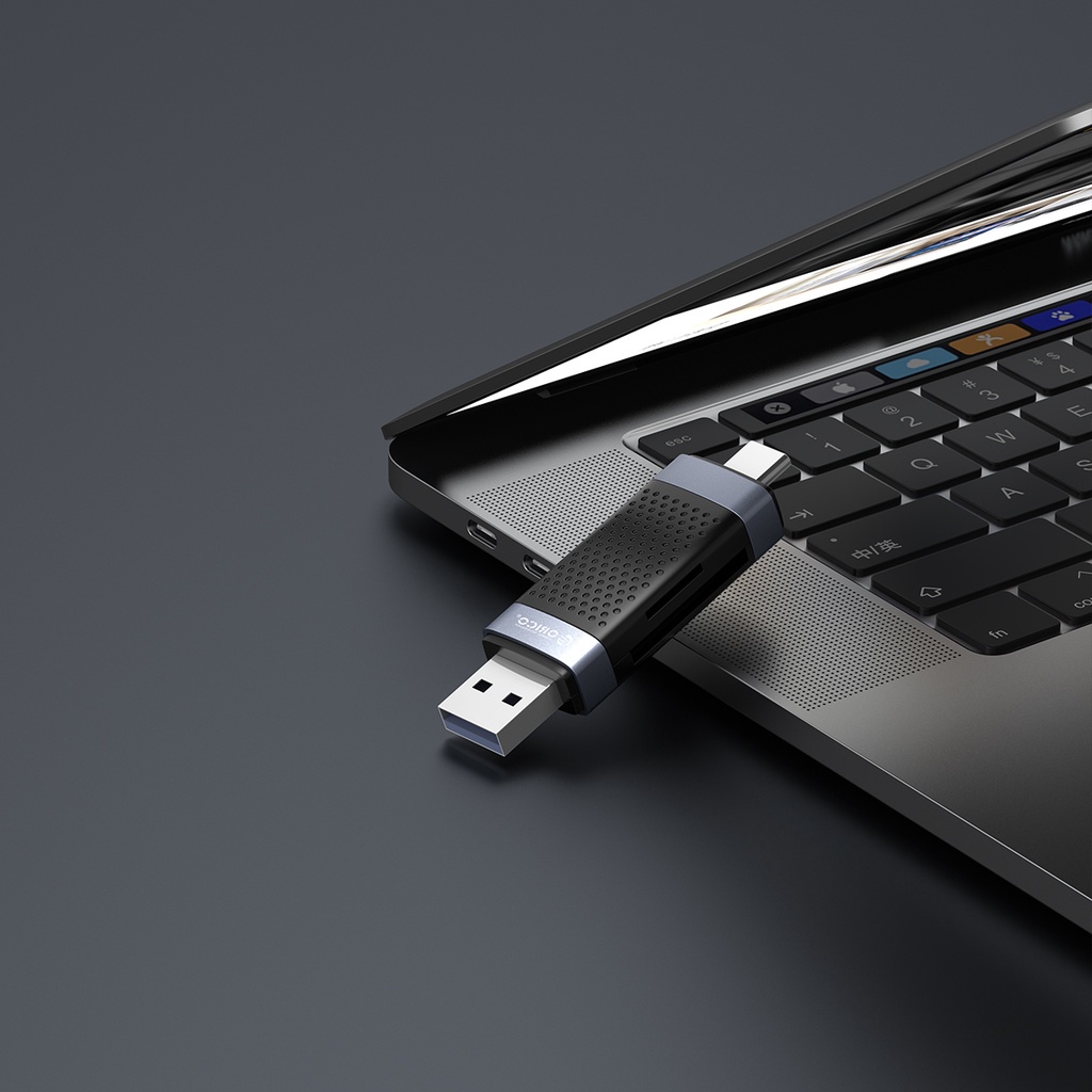 Đầu Đọc Thẻ Nhớ ORICO CD2D-AC 2 Trong 1 TF & SD Cổng Usb 2.0 C 5GBPS