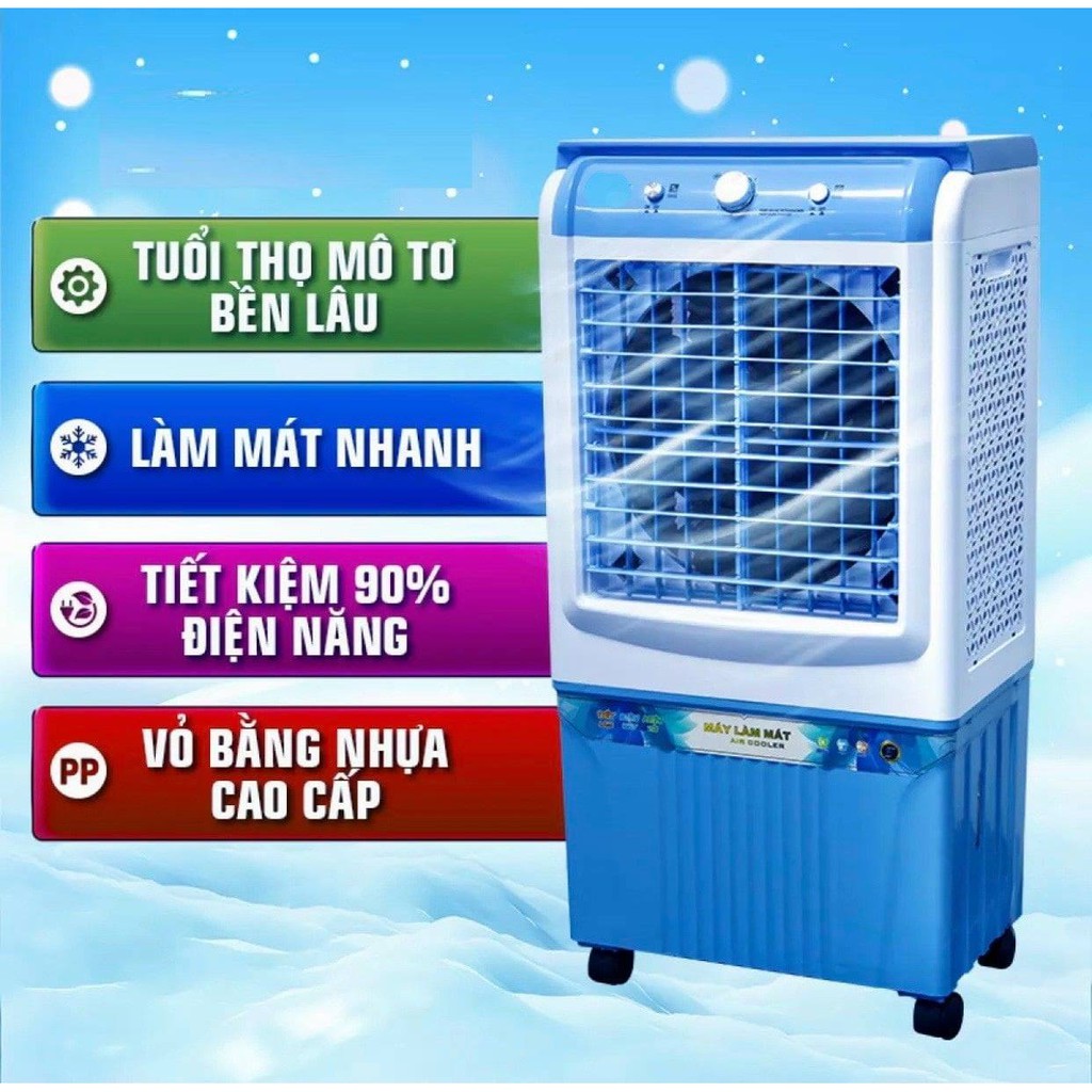 [ CHÍNH HÃNG ] QUẠT ĐIỀU HOÀ HƠI NƯỚC HS-35A/ HS35A/HS45A/HS-45A/ HS-588A CÓ BÁNH XE TẶNG 2 ĐÁ KHÔ ( SIÊU GIÁ RẺ )