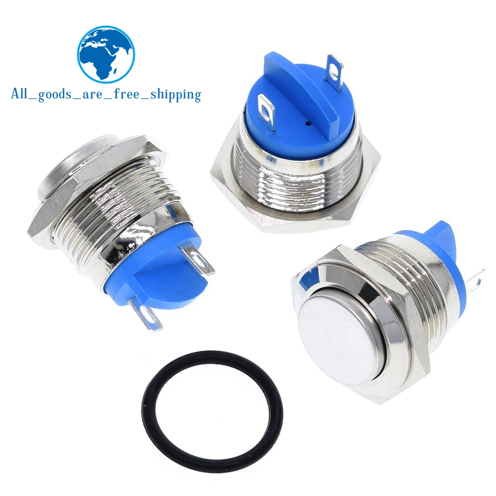 Nút Nhấn Bằng Kim Loại Đồng Thau 16mm