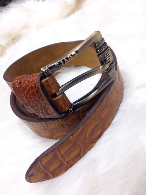 Dây lưng nam da thật