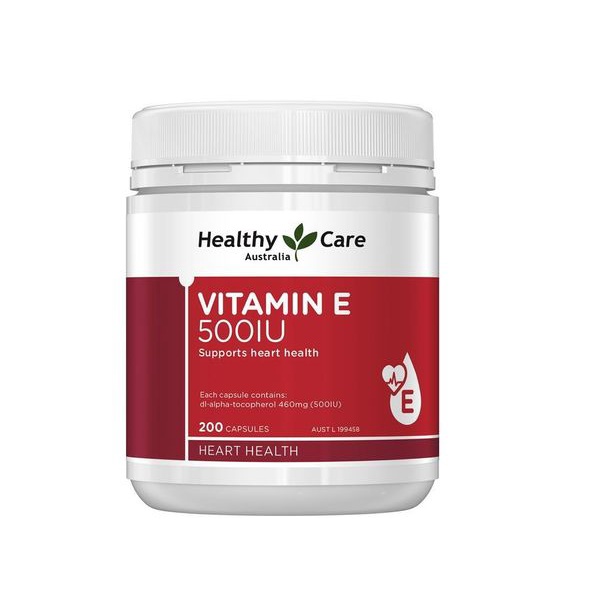 Viên Uống HealthyCare Vitamin E (200 viên) COCOLUX