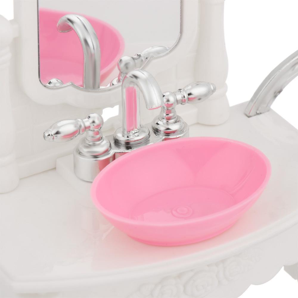 RAINBOW Bồn Tắm Mini Trang Trí Nhà Búp Bê