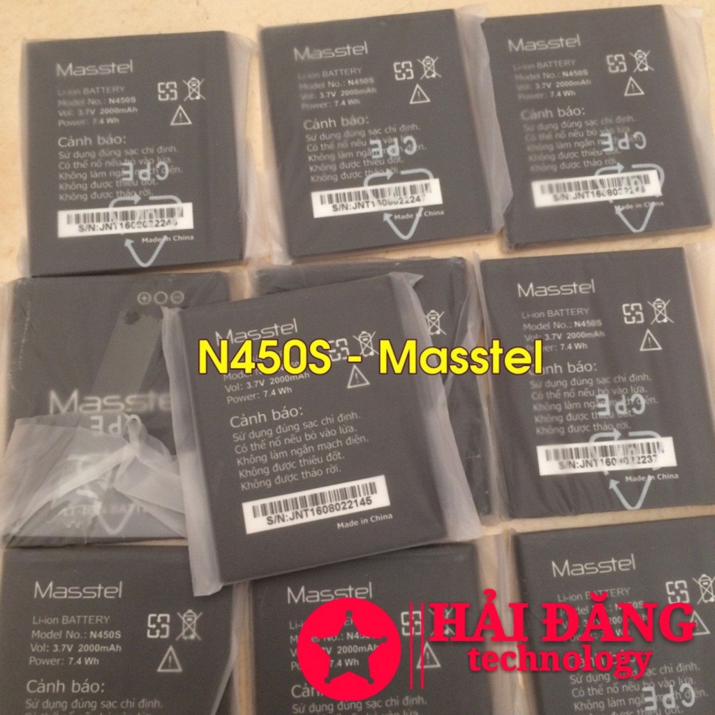 Pin Masstel N450s