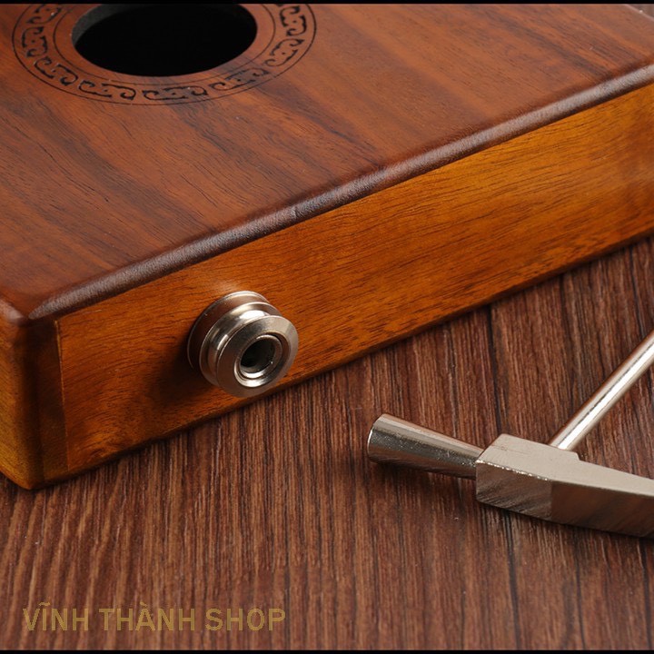 ĐÀN KALIMBA 17 phím Gỗ Tự Nhiên Đàn Ngón Tay Tặng Full bộ phụ kiện AD21