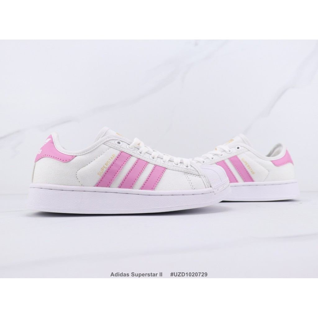 Giày Thể Thao Adidas Superstar Ii Chất Liệu Canvas Size 36-39