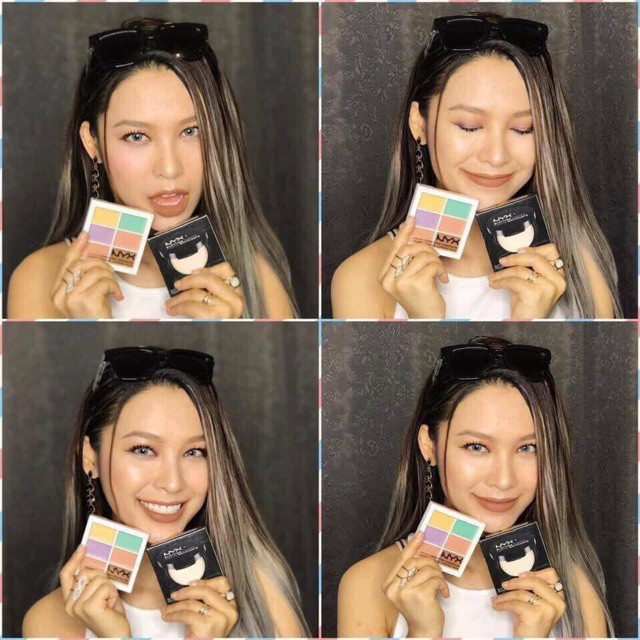 🦋giảm giá🦋CHE KHUYẾT ĐIỂM 6 Ô NYX Color Correcting Concealer Palette