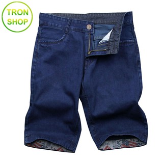 Quần short nam jean TS111 [ Nhập TRONSHOP1 giảm 10% ] vải bền đẹp Tronshop chuyên quần nam