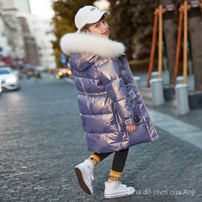 Children Girls Long Coat Children Winter Coat