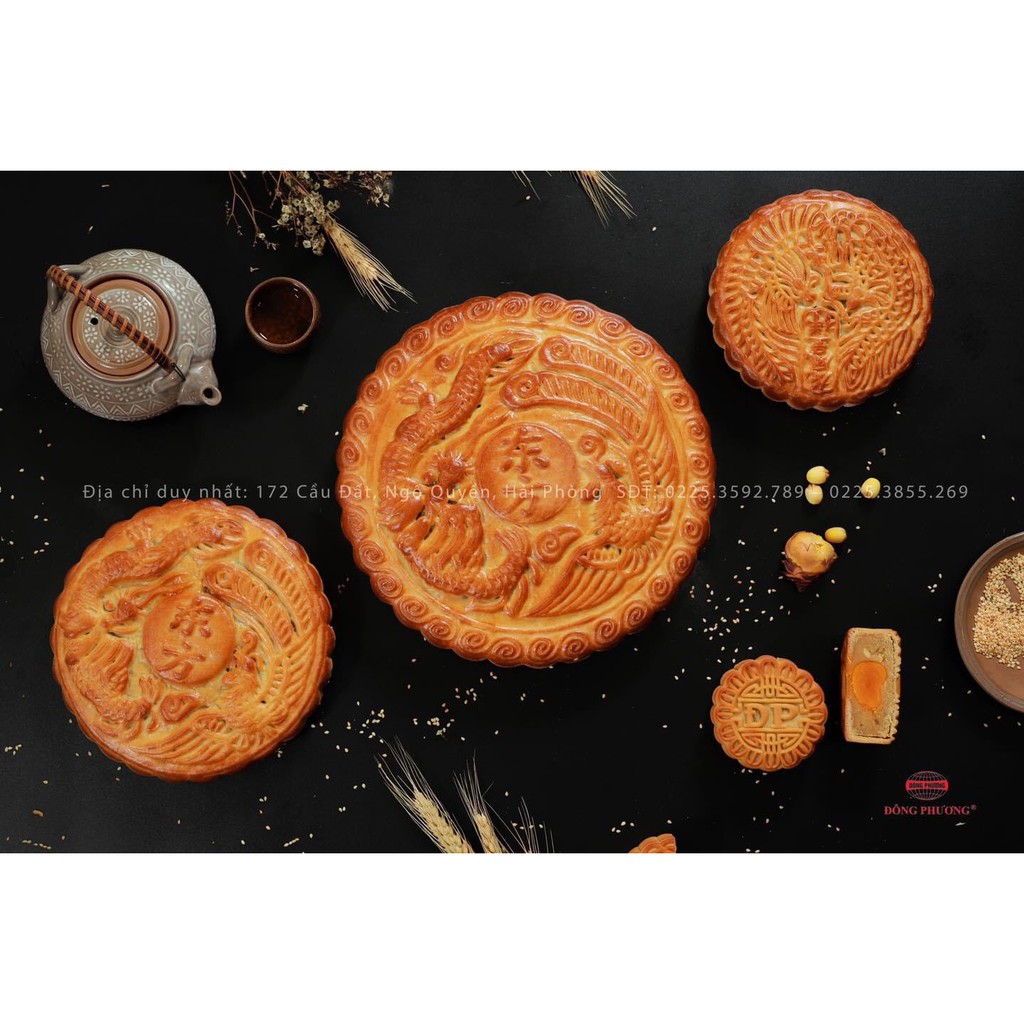 Bánh trung thu nướng dẻo Đông Phương Thương hiệu số 1 Hải Phòng