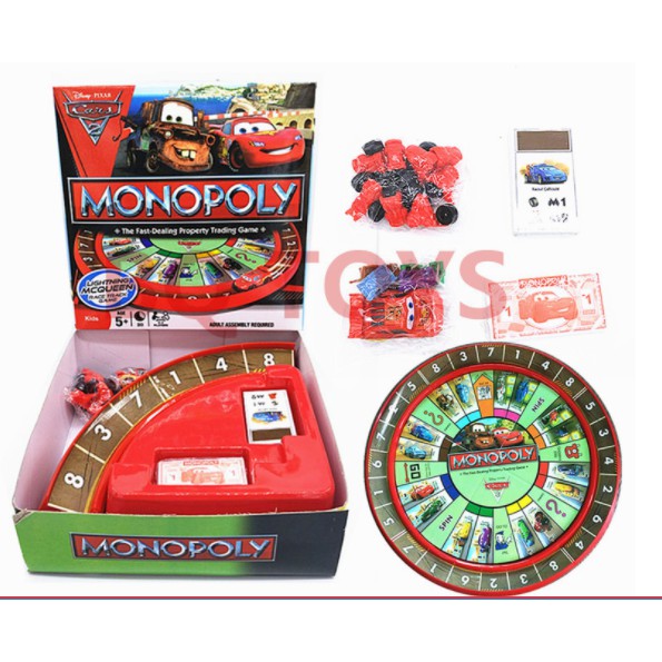 TRÒ CHƠI MONOPOLY CAR - CỜ TỶ PHÚ PHIÊN BẢN ĐUA XE