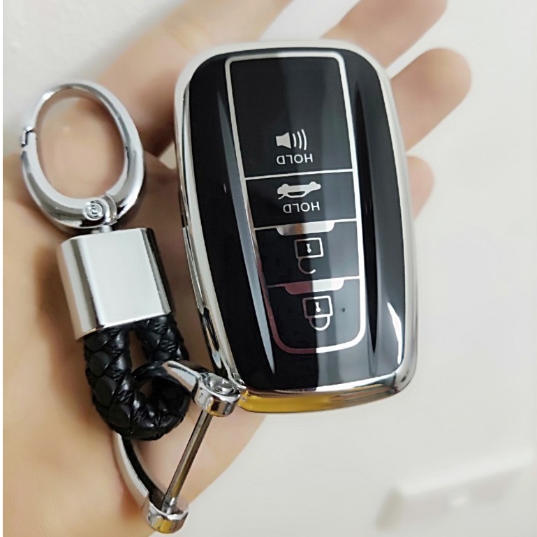 Ốp chìa khóa xe Camry 2019-2022, Ốp chìa khóa xe Altis 2021 2022 có kèm móc treo đẹp - MTG