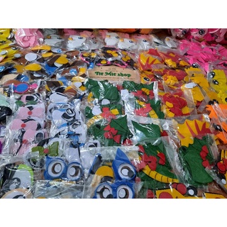 Rập dạ làm đèn trung thu, đồ chơi handmade