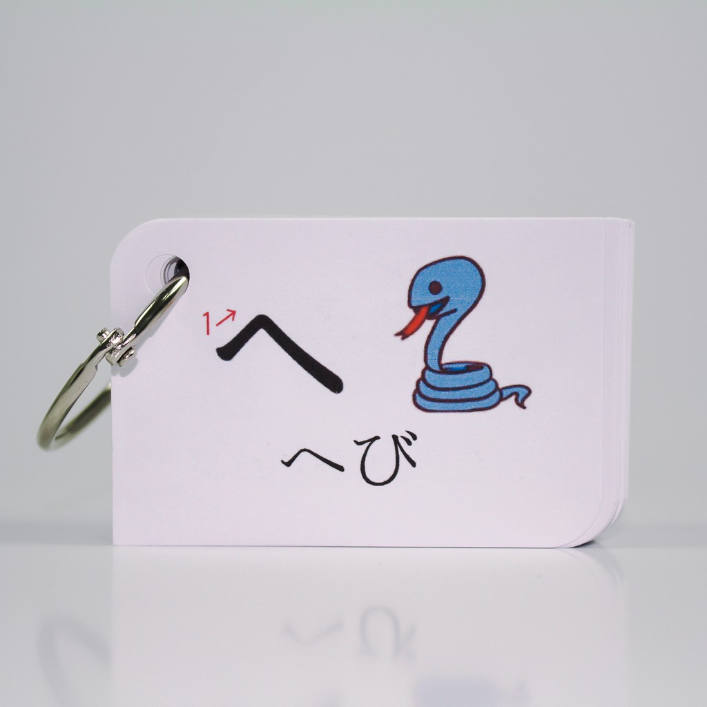 Bộ KatchUp Flashcard Bảng chữ cái Hiragana và Katakana