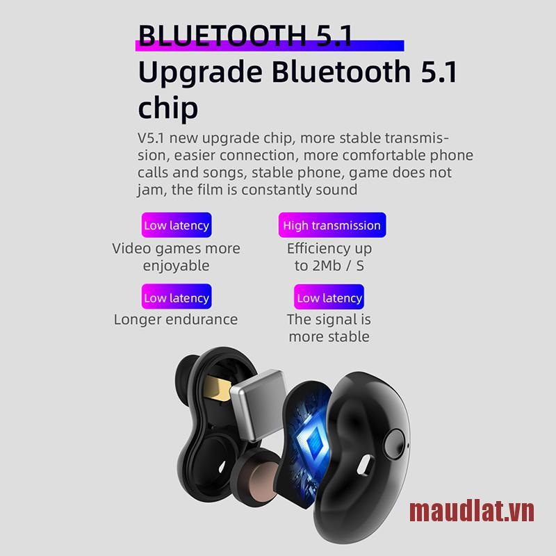 Tai Nghe Bluetooth 5.1 Maudilat S6 Cho Galaxy Samsung Buds Live | BigBuy360 - bigbuy360.vn