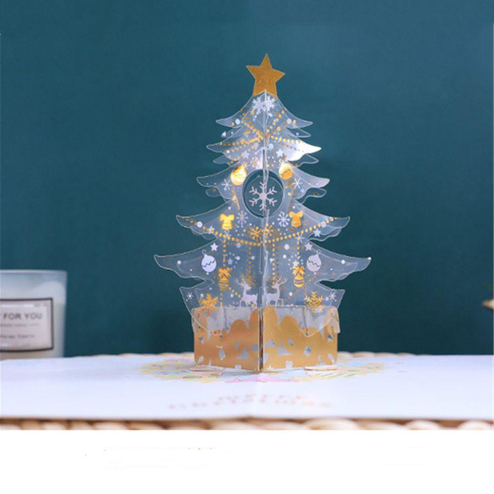 ZAIJIE24 Thiệp Giáng Sinh Đính Pha Lê Nhiều Họa Tiết Xinh Xắn