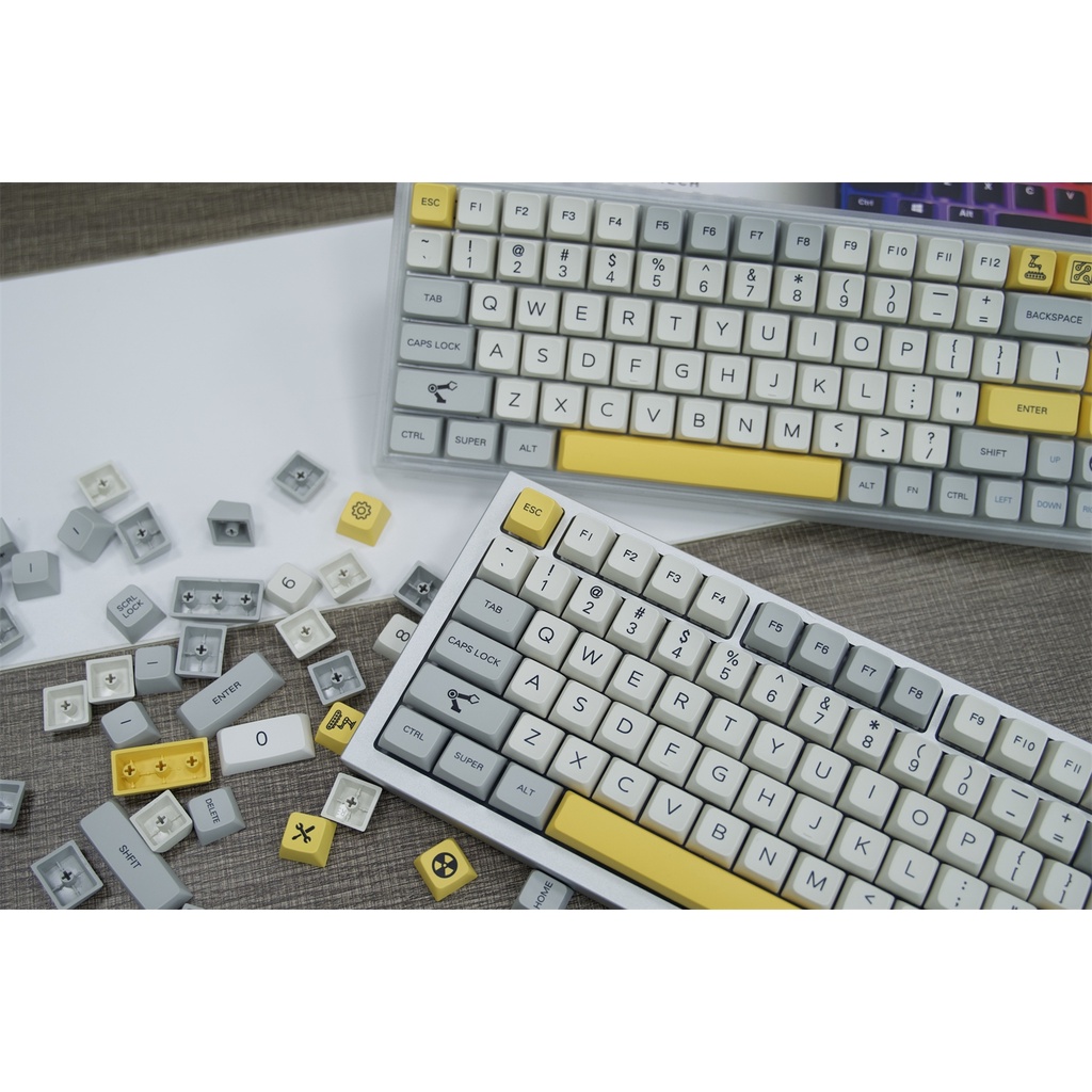 Keycap công nghiệp Keycap retro PBT Dye thăng hoa Chiều cao MDA Bàn phím cơ keycap