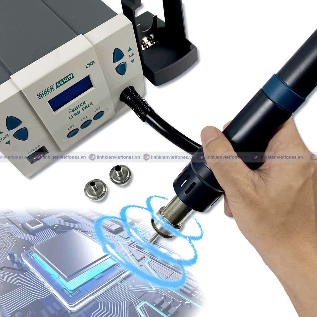 Máy khò Quick 861DW chính hãng 1000W