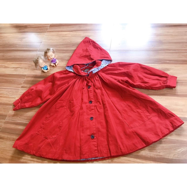 Áo choàng bé gái