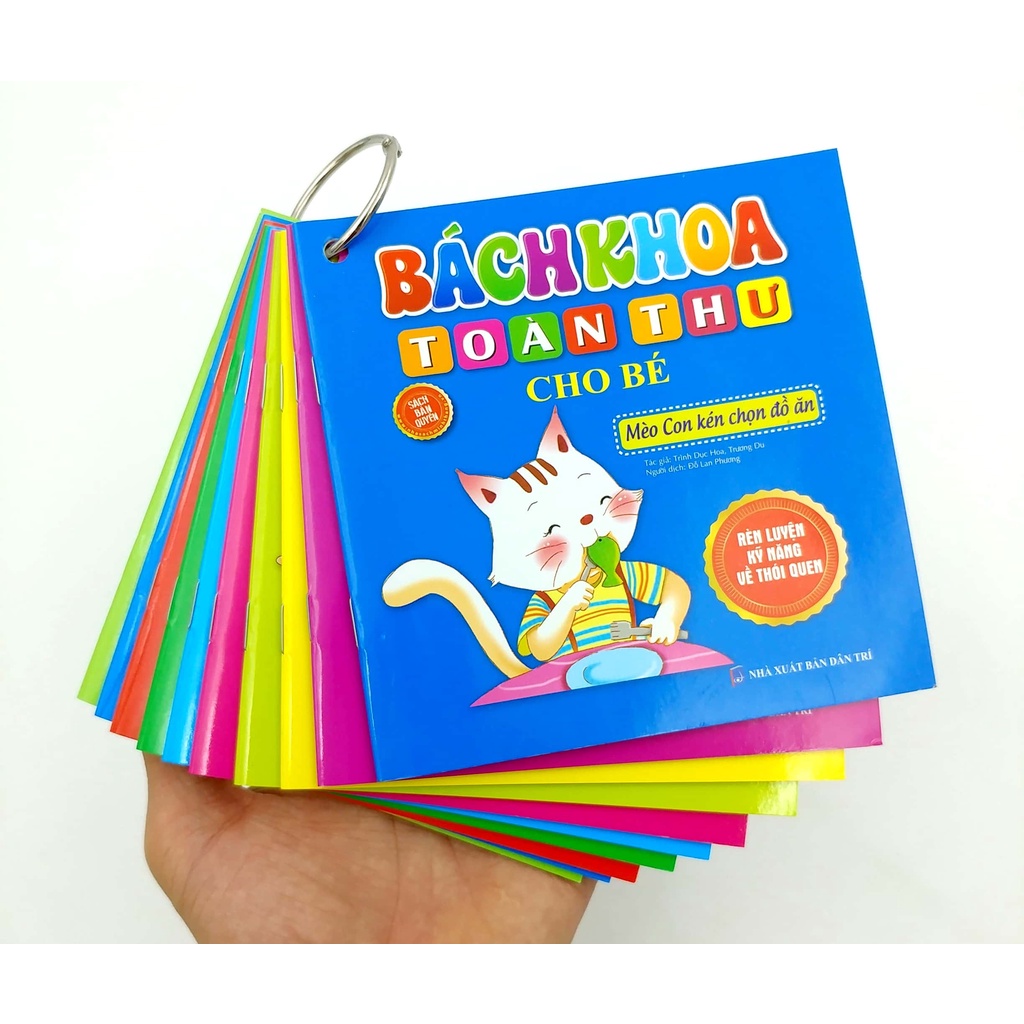 Sách - Bách Khoa Toàn Thư Cho Bé - Rèn Luyện Kỹ Năng Về Thói Quen